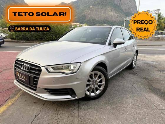 AUDI A3 1.4 TFSI SPORTBACK 16V GASOLINA 4P S-TRONIC AUDI A3 1.4 TFSI SPORTBACK 16V GASOLINA 4P S-TRONIC